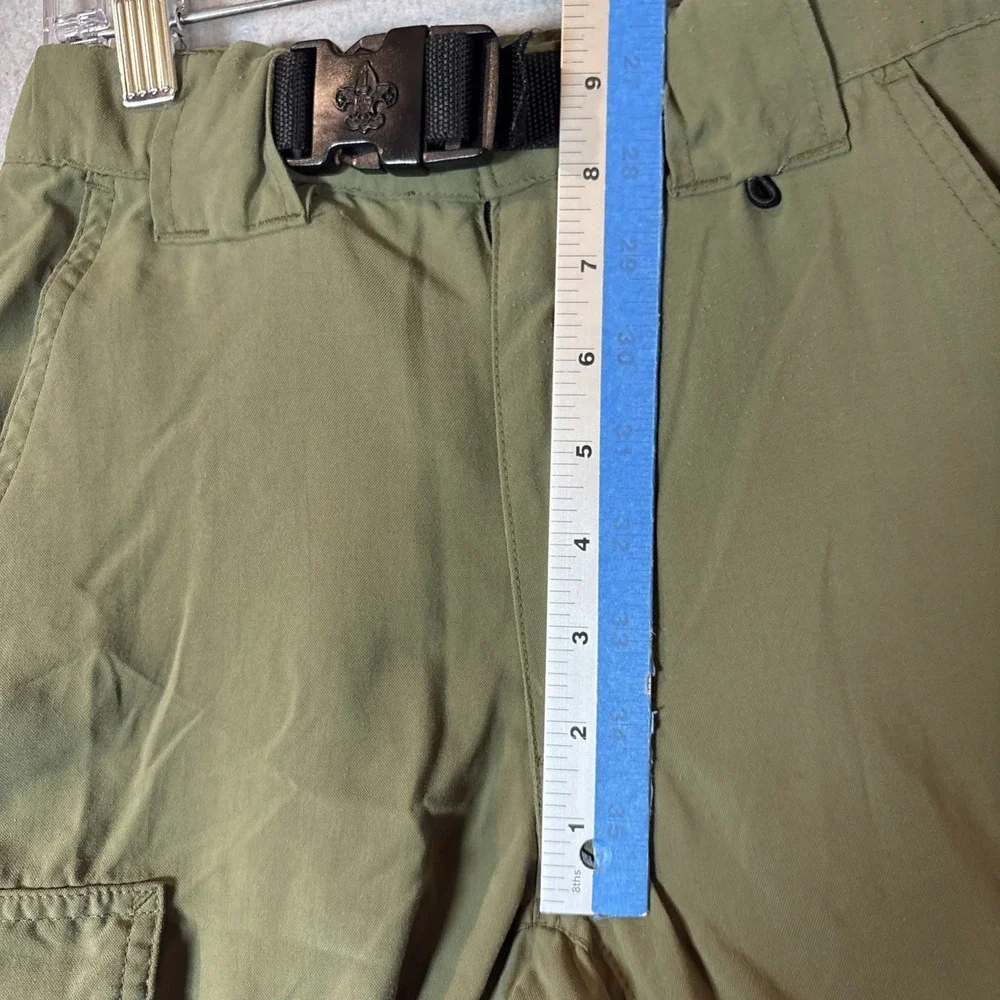 Boy Scouts of America Convertible Uniform Pants Youth Boys Size XS Green*Cargo